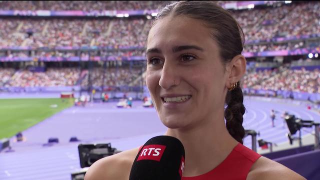 800m dames, repêchage: Audrey Werro (SUI) et Valentina Rosamilia (SUI) à l’interview