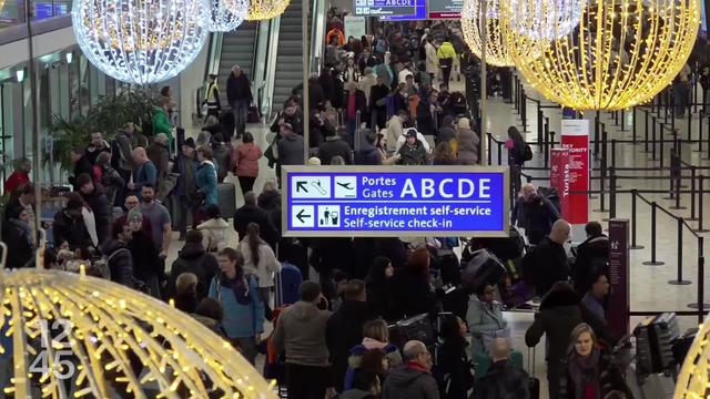 Gros week-end à l'aéroport de Genève où près de 200'000 passagers sont attendus