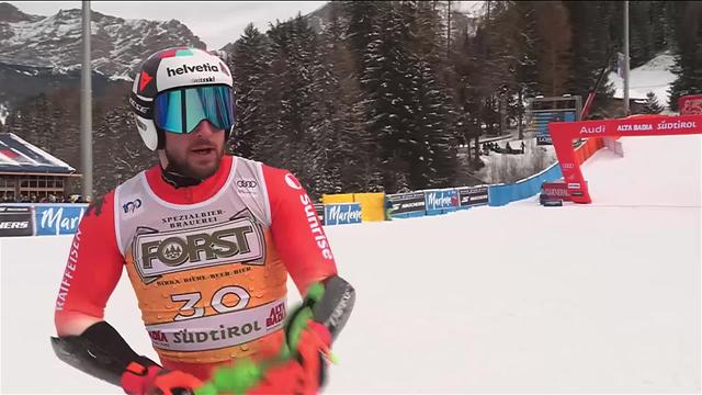 Alta Badia (ITA), géant messieurs, 2e manche: belle remontée de Luca Aerni (SUI), 17e