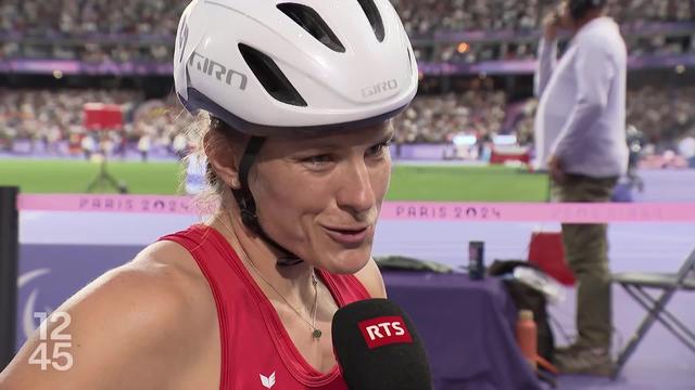 Quatrième médaille pour Catherine Debrunner aux Jeux paralympiques de Paris