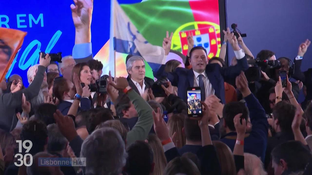 L'opposition de centre-droit a remporté une courte victoire aux législatives au Portugal