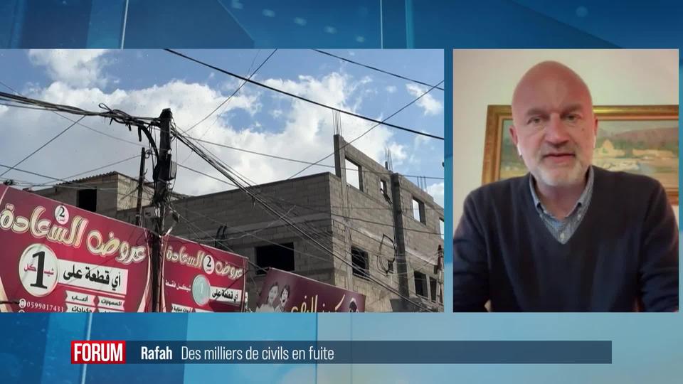 Bilan de la situation humanitaire à Rafah, où des milliers de Palestiniens fuient la ville