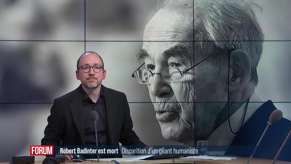 Disparition de l’humaniste Robert Badinter: interview de Jean-Michel Aphatie