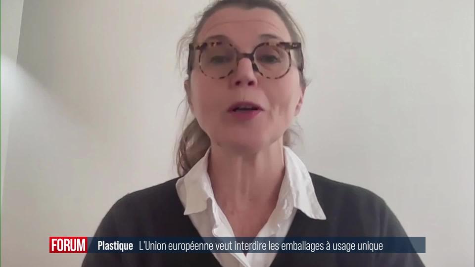 L'Union européenne veut interdire les emballages plastiques d’ici 2030: interview de Nathalie Gontard