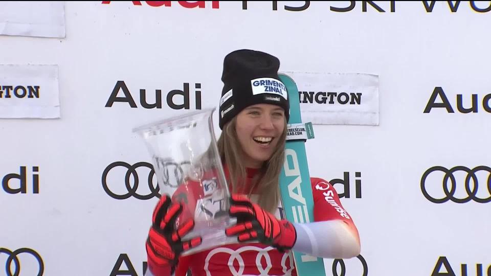 Ski alpin: Camille Rast se livre sur son début de saison phénoménal sur le plateau