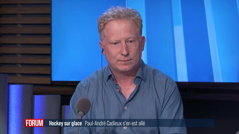 Hockey sur glace: l’ancien joueur Paul-André Cadieux s'en est allé