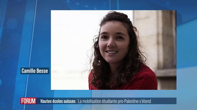 Le mouvement pro-palestinien dans les universités suisses prend de l'ampleur