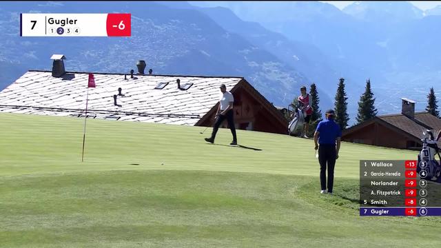 Golf, Crans-Montana: conditions dantesques pour Gugler (SUI) et les favoris