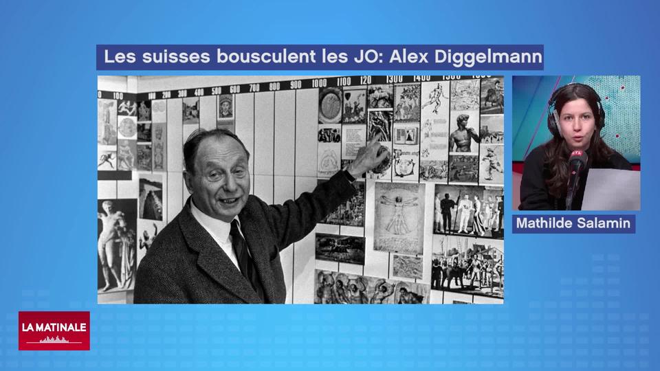 Les moments historiques des JO (2-5): Le graphiste bernois Alex Diggelmann