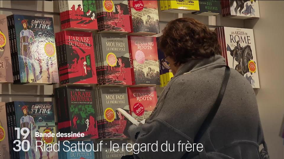 Avec "Moi Fadi, le frère volé", l'auteur de bande dessinée Riad Sattouff donne une suite à sa saga "L'Arabe du futur"