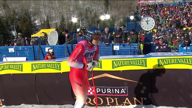 Beaver Creek (USA), Super G messieurs: Stefan Rogentin (SUI) 23e ex aequo avec Loïc Meillard (SUI)