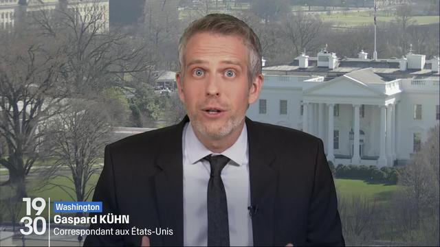 L’analyse de Gaspard Kühn, correspondant de la RTS aux États-Unis, sur l'état actuel de la bataille à la présidentielle américaine