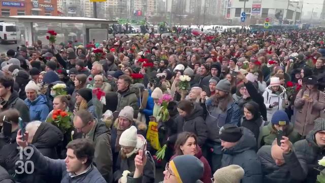 L'opposant russe Alexeï Navalny inhumé à Moscou en présence de milliers de soutiens