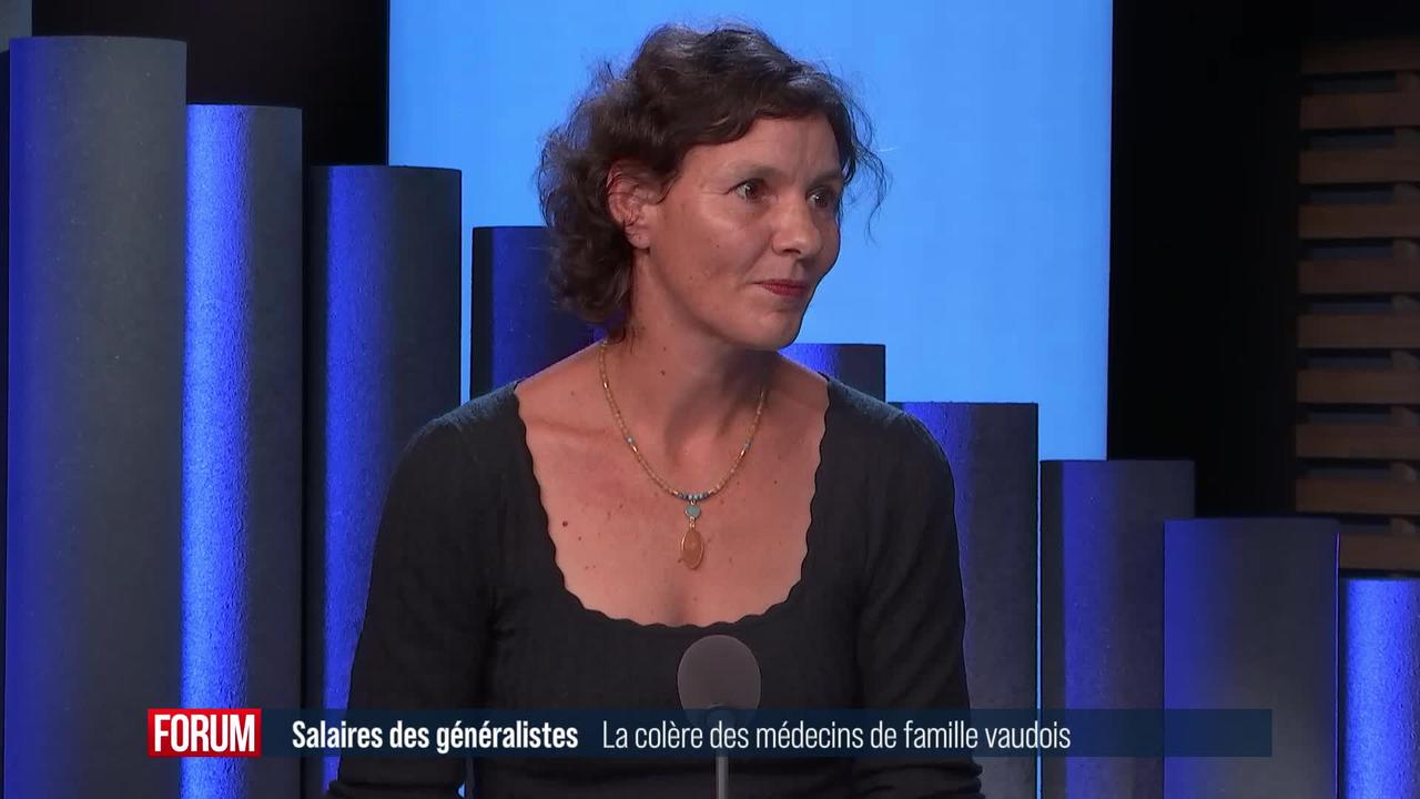 Les médecins généralistes vaudois dénoncent leurs conditions de travail: interview de Sandy Gay Estermann