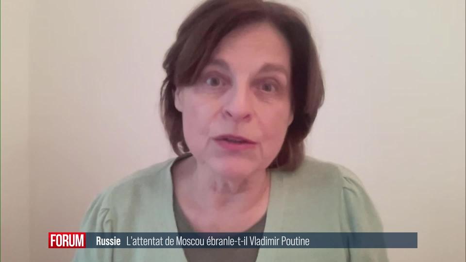 L’attentat de Moscou ébranle-t-il Vladimir Poutine? Interview de Marie Mendras