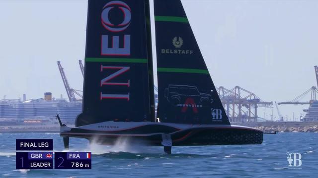 Barcelone (ESP), Coupe Louis Vuitton, Round Robin 2, jour 4: une défaite française qui permet à l'équipage Alinghi d'être qualifié pour les demi-finales