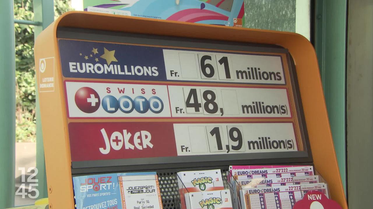 Le jackpot de 48 millions de francs mis en jeu ce soir par SwissLoto provoque la ruée dans les kiosques