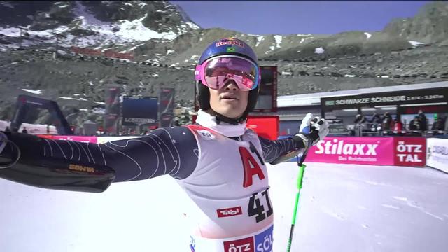 Sölden (AUT), géant messieurs, 1re manche: Lucas Pinheiro Braathen (BRA) en quête de succès sous ses nouvelles couleurs