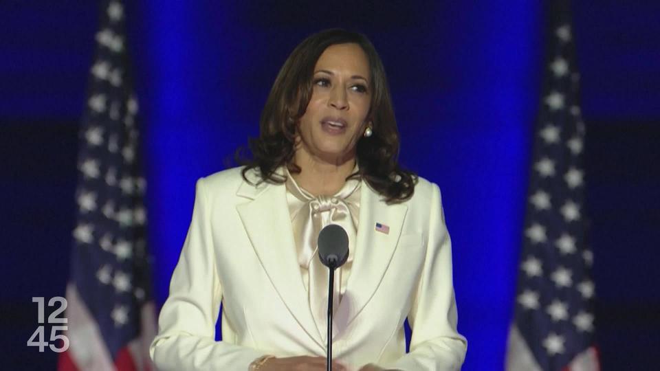 La vice-présidente démocrate kamala Harris espère entrer dans la course à la Maison Blanche