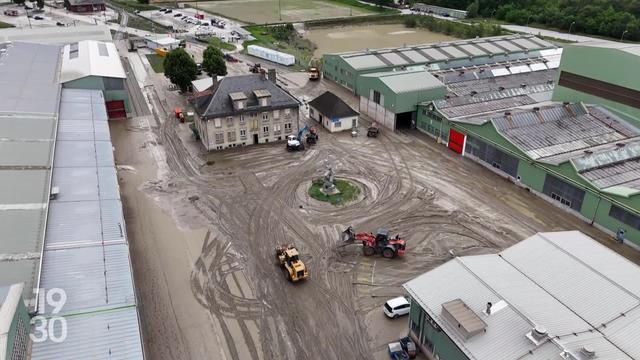 Après les fortes inondations, le Valais se mobilise pour aider les sinistrés