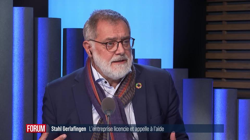 La Confédération doit-elle soutenir Stahl Gerfalingen? Réactions d’Olivier Feller et Carlo Sommaruga