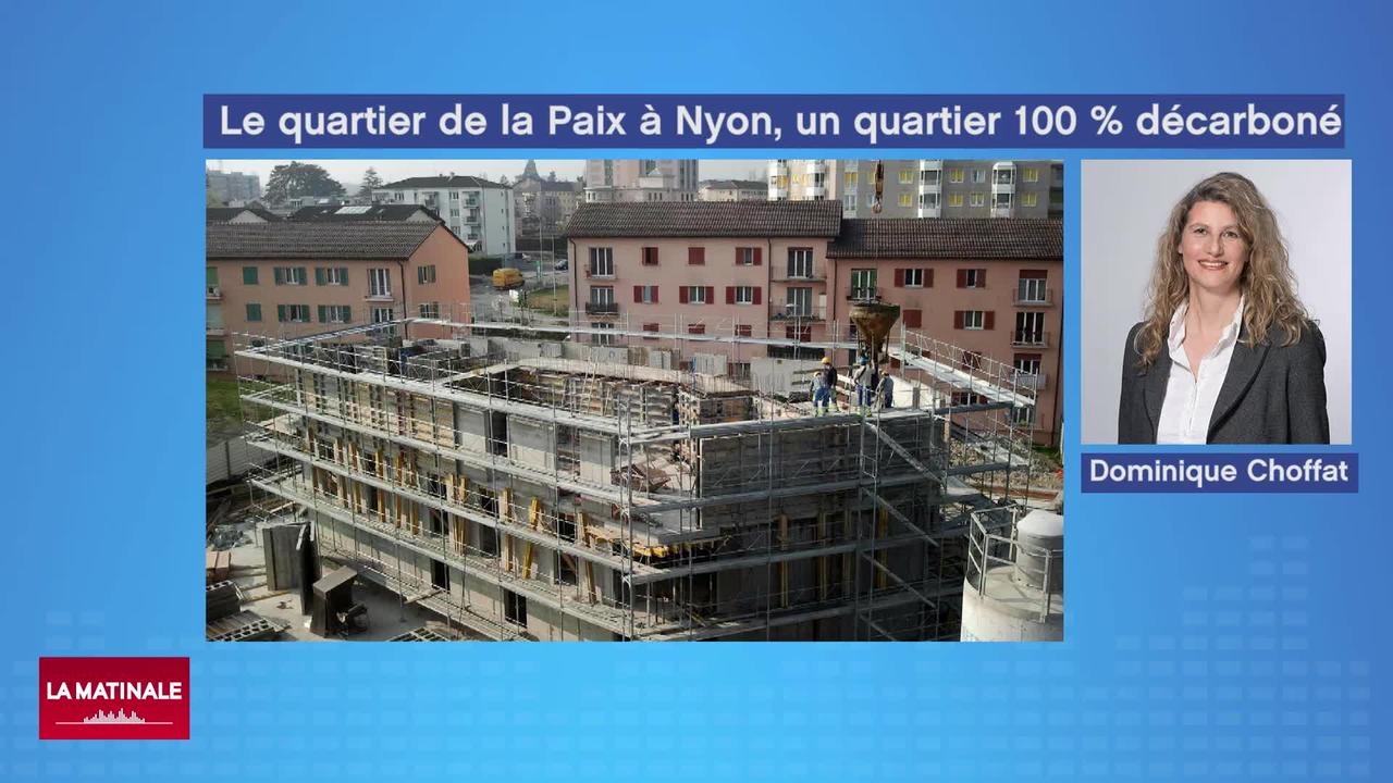 Le quartier de la Paix à Nyon, un exemple de transition énergétique réussie