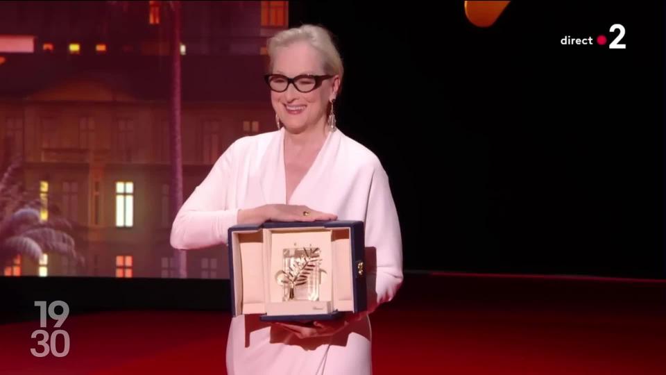 L’actrice américaine Meryl Streep a reçu la Palme d'Or d'honneur hier lors de la soirée d'ouverture du Festival de Cannes