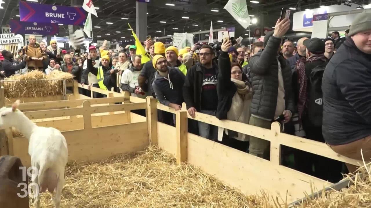 En France, le salon de l'agriculture a ouvert ses portes dans un contexte tendu