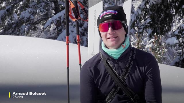 Ski alpin - Coupe du monde messieurs: première saison en Coupe du monde d'Arnaud Boisset (SUI)