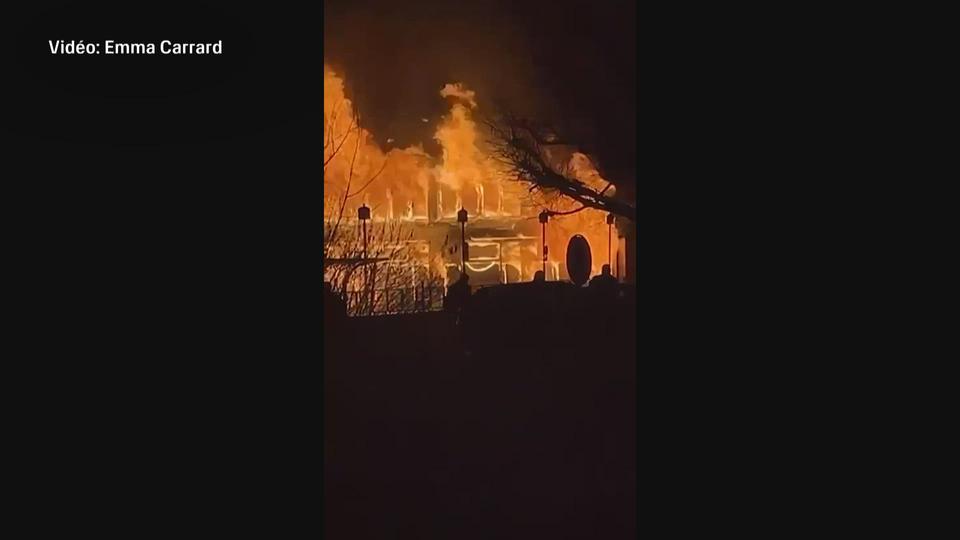 Un important incendie a touché le collège de Bière