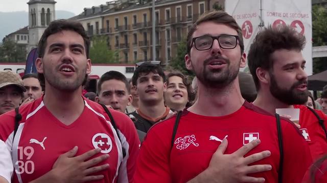 Partout en Suisse romande, les fans vibrent en regardant le match entre la Suisse et l’Angleterre
