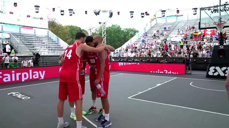 Vienne (AUT), poule B, Lituanie - Suisse (19-21): les Suisses battent les récents médaillés de bronze aux Jeux olympiques