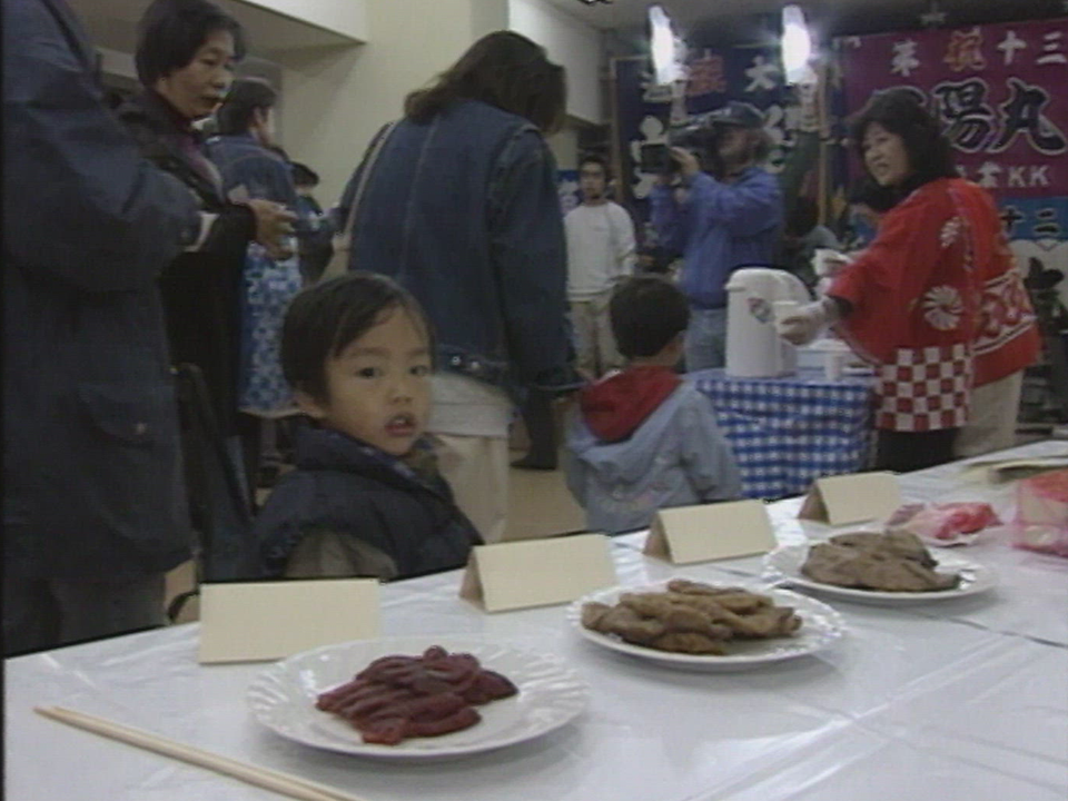 Au Japon publicité pour la viande de baleine