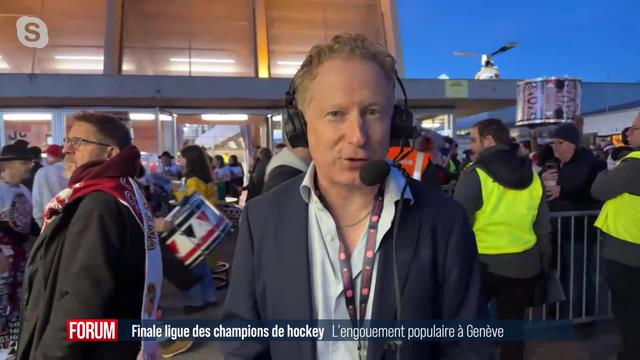 Ligue des champions de hockey: l'engouement populaire pour la finale à Genève