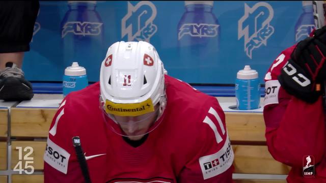 Battue par la Tchéquie, la Suisse échoue dans sa conquête du titre mondial de hockey sur glace