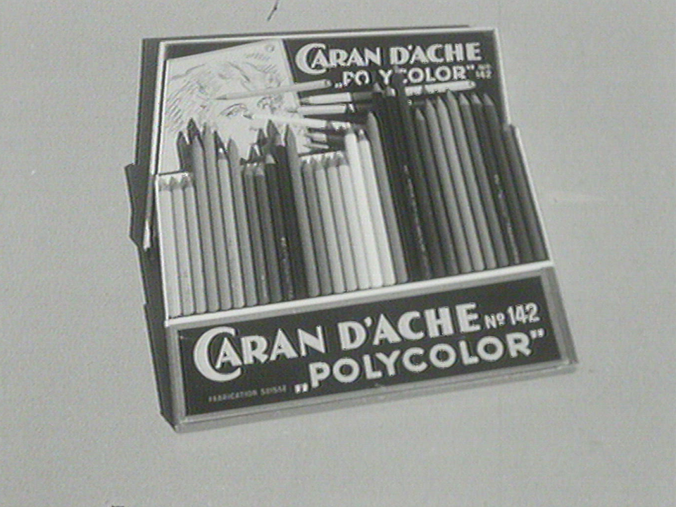 VISITE A UNE FABRIQUE DE CRAYONS (CARAN D'ACHE) - 54.11.09