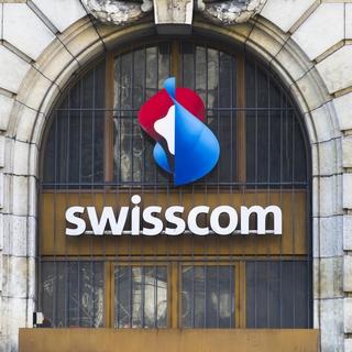 L'enseigne Swisscom à Lausanne. [Depositphotos - Boggy22]