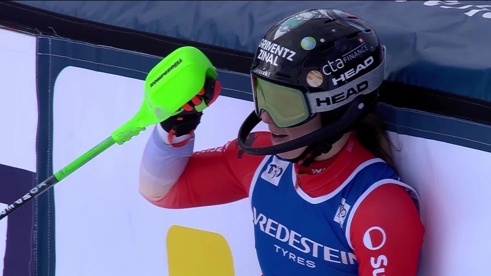 Gurgl (AUT), slalom dames, 2e manche: nouveau top-5 pour Camille Rast (SUI)