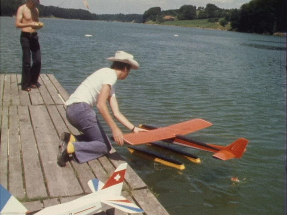 Hydravions sur le lac de Schiffenen