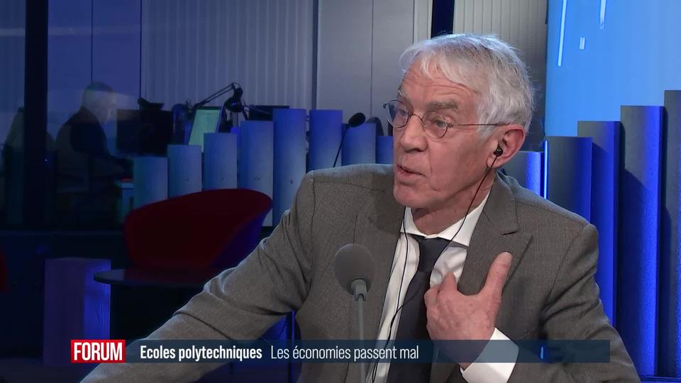 Le Conseil fédéral réduit le budget des Ecoles polytechniques fédérales: interview de Martin Vetterli