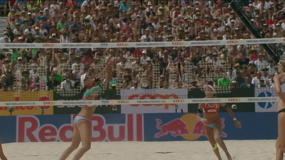 Championnes suisses de beach volley