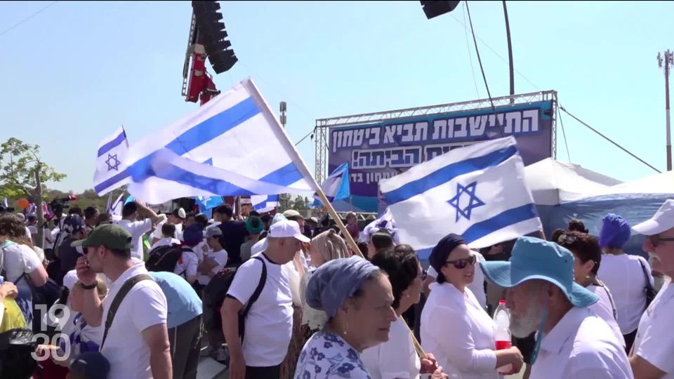 Des milliers d’Israéliens ont profité de la fête nationale pour marcher sur Gaza et réclamer la recolonisation de la région