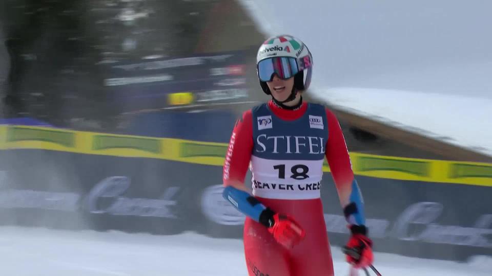 Beaver Creek (USA), Super G dames: Michelle Gisin (SUI) se contente du top10