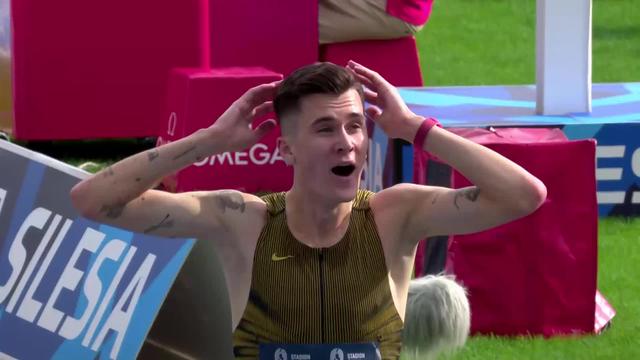 Chorsow (POL), 3000m messieurs: Jakob Ingebrigtsen (NOR) établit un nouveau record du monde (7'17''55)