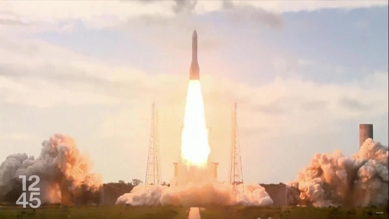 La fusée Ariane 6 a décollé pour la première fois depuis la Guyane. Une journée historique pour l'Europe et aussi pour la Suisse