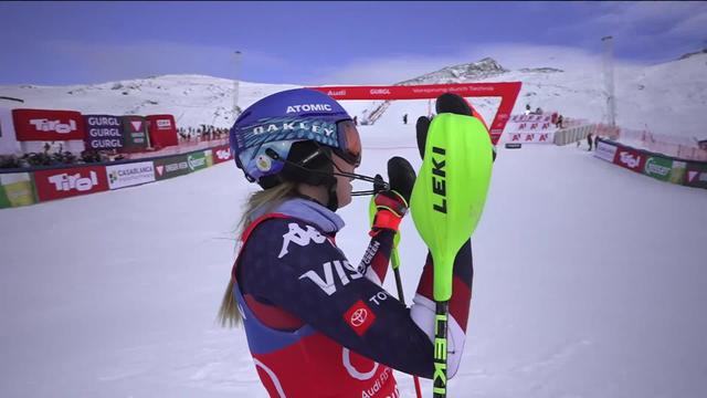 Gurgl (AUT), slalom dames, 2e manche: 99e succès en carrière pour Mikaela Shiffrin (USA)