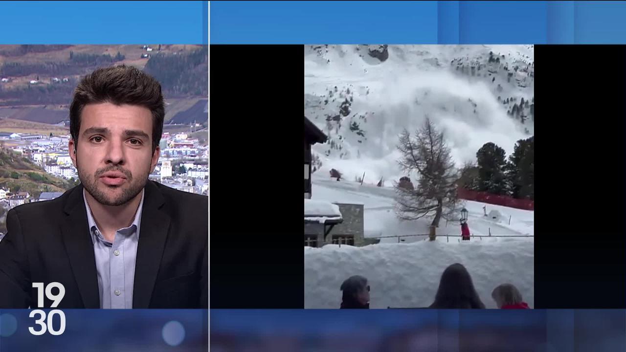 Une avalanche a emporté plusieurs skieurs à Zermatt. Les précisions de Romain Boisset