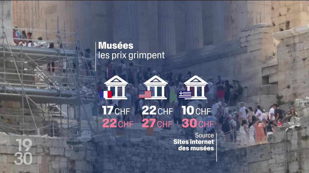 Les prix des billets d’entrée dans les musées est en hausse un peu partout dans le monde