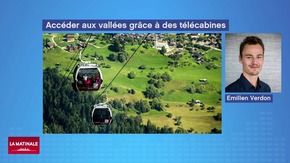 Les télécabines sont-elles la solution à l’effondrement des voies de communication en Valais?