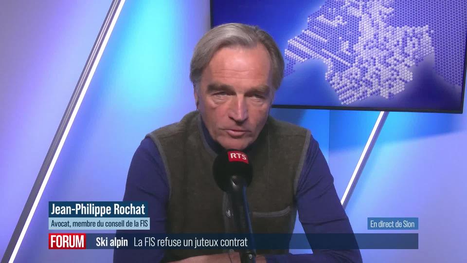 La Fédération internationale de ski refuse un contrat à 400 millions d'euros: interview de Jean-Philippe Rochat